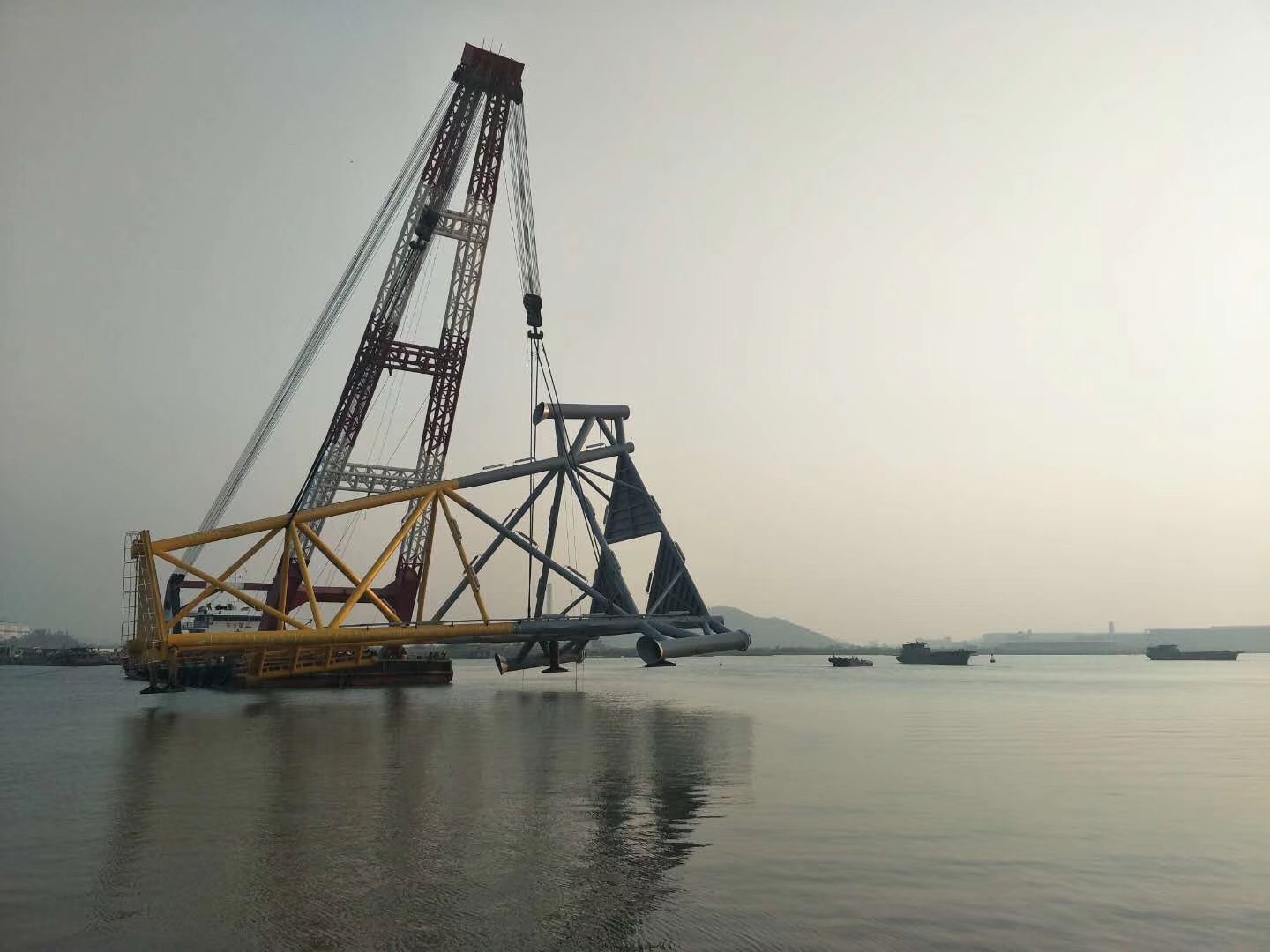 海上测风塔&稳桩平台(图4)
